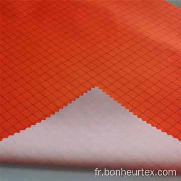 Tissu en polyester antistatique haute visibilité